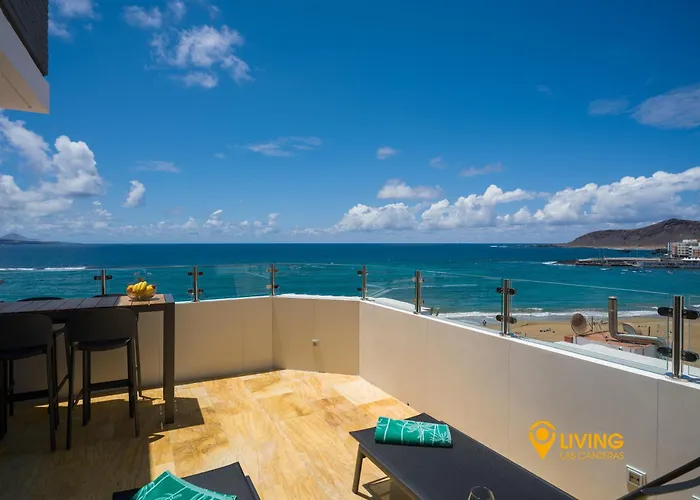 Living Canteras Homes - Oceanview Penthouse Daire *