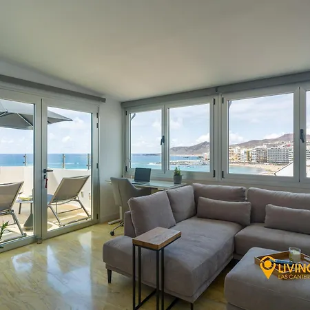 Апартаменты Living Canteras Homes - Oceanview Penthouse Лас-Пальмас-де-Гран-Канария