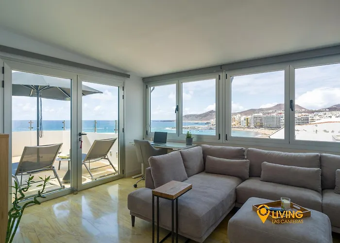 Апартаменты Living Canteras Homes - Oceanview Penthouse Лас-Пальмас-де-Гран-Канария