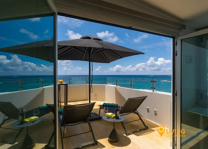 Апартаменты Living Canteras Homes - Oceanview Penthouse *